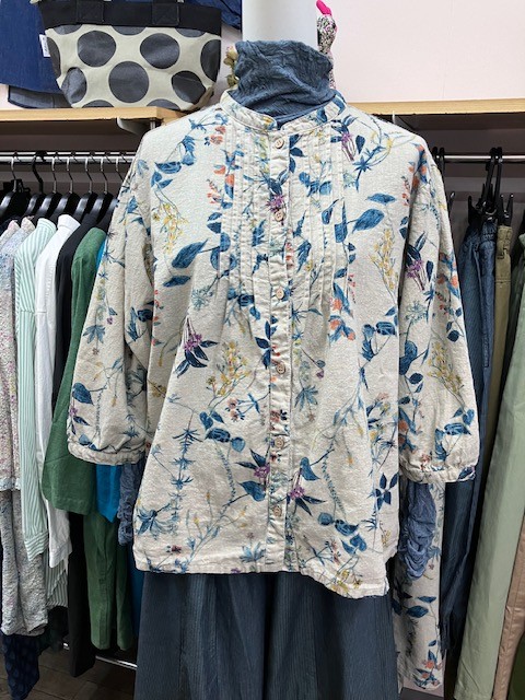 ボタニカル柄のチュニック☆チャンプ