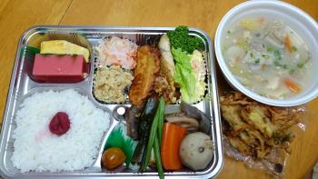 一人暮らし弁当配布②