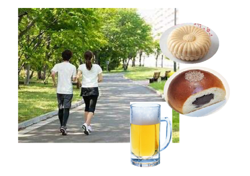これだけ食べたらこれたけ動きましょう（表紙）