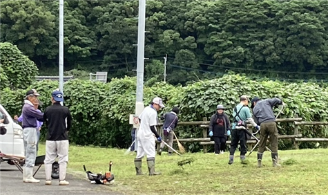 作業中３