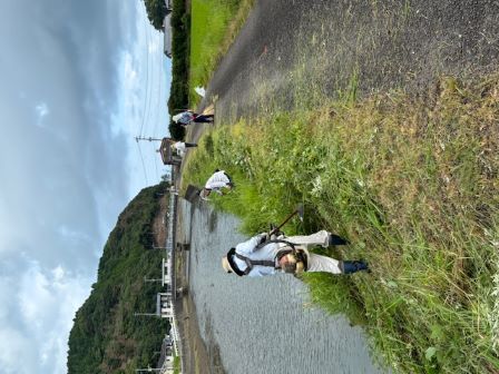 川べた作業