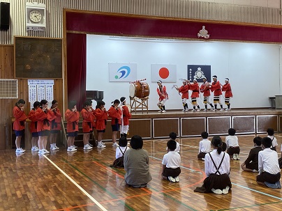 栖本太鼓踊り②