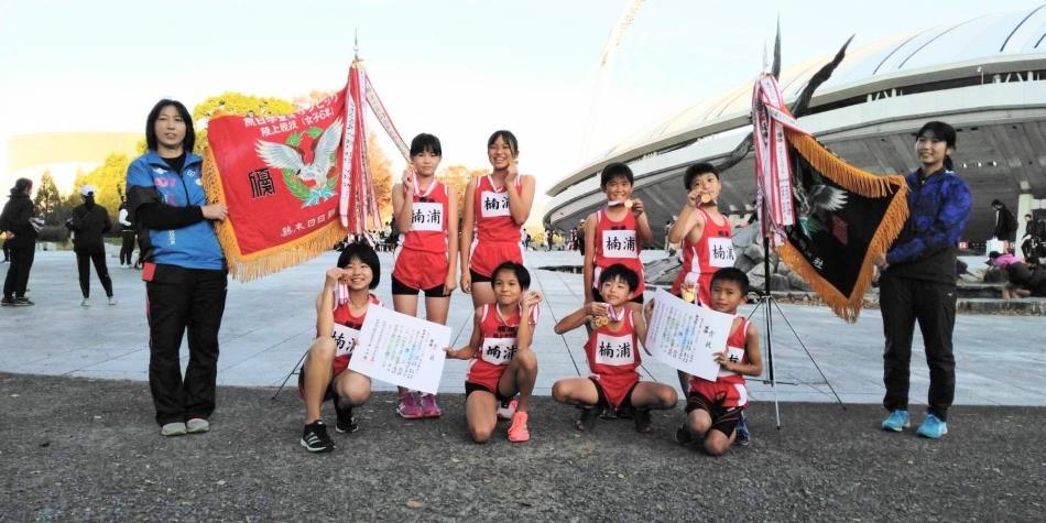 熊日学童オリンピックリレー