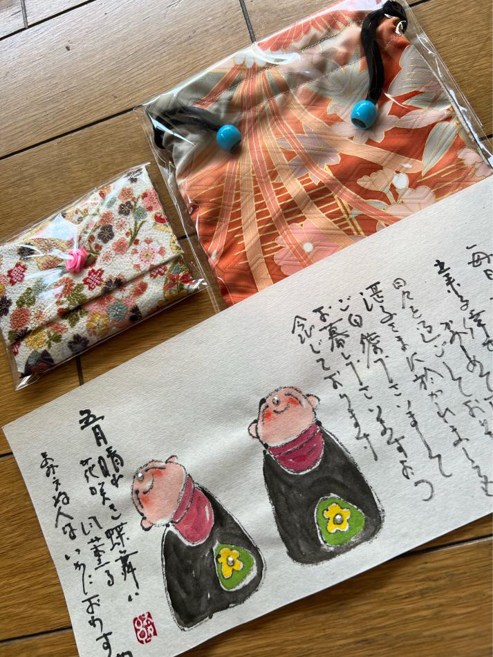 手編みのベスト