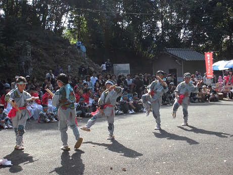 お宮太鼓4年生