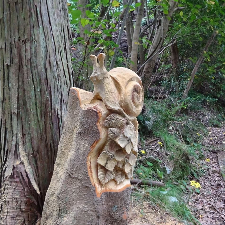 チェンソウアートができました