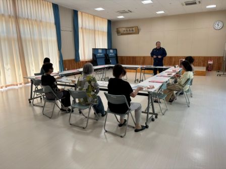コミセン避難訓練