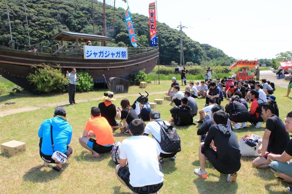 15aH30ジャガジャガ祭いかだレース閉会式