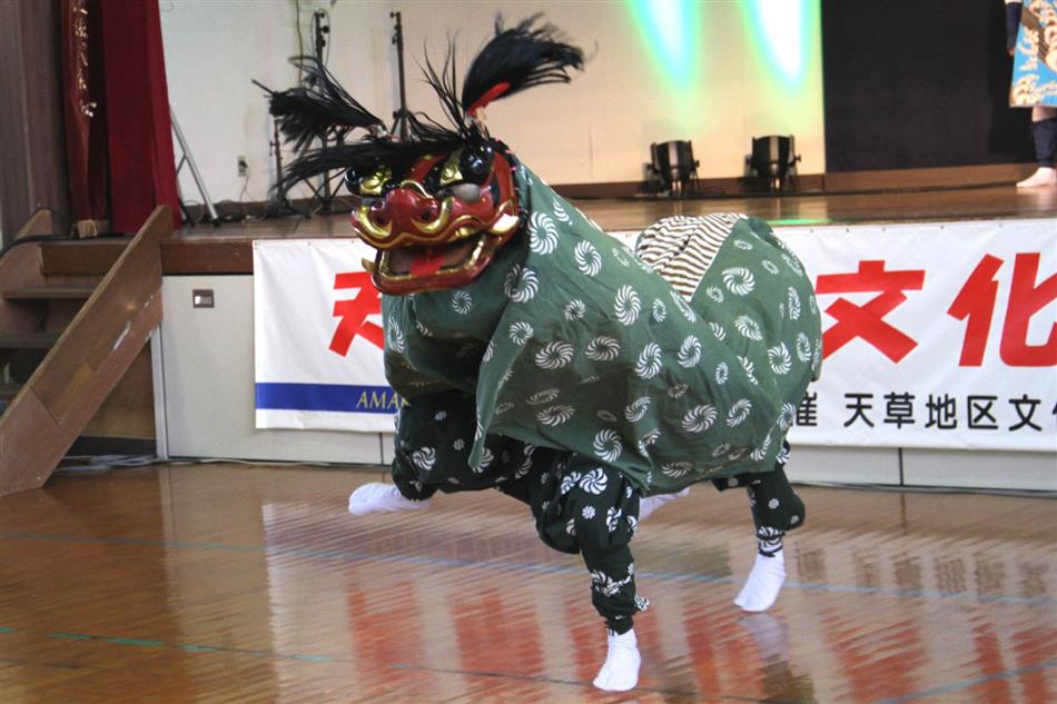 天草地区文化祭（獅子舞）
