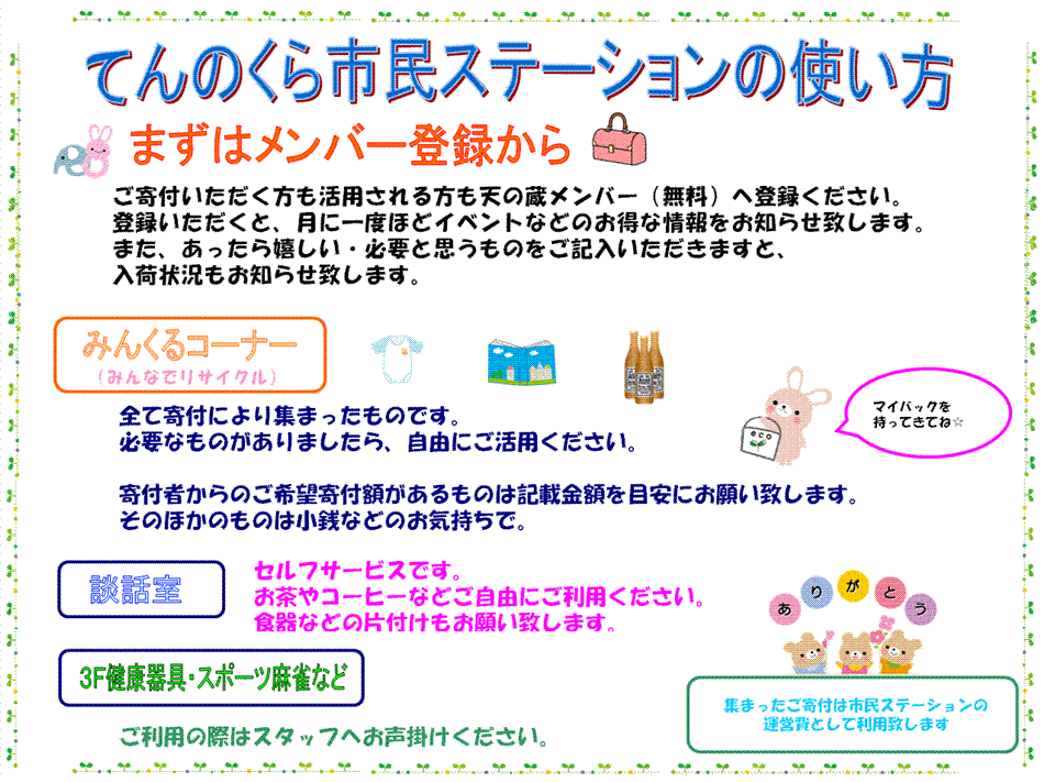 市民ステーション使い方