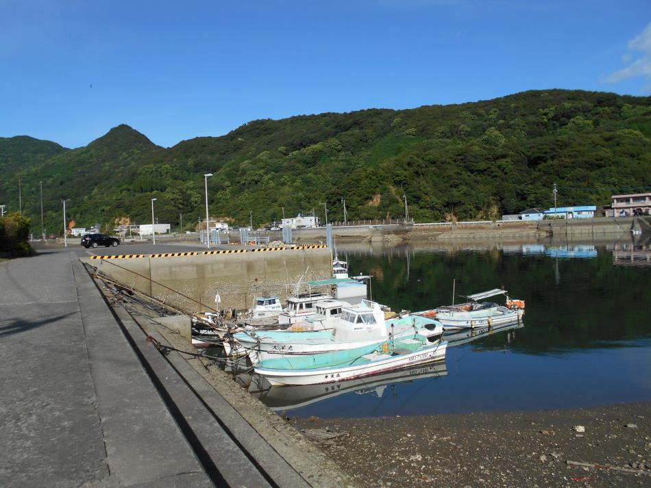 大浦の風景