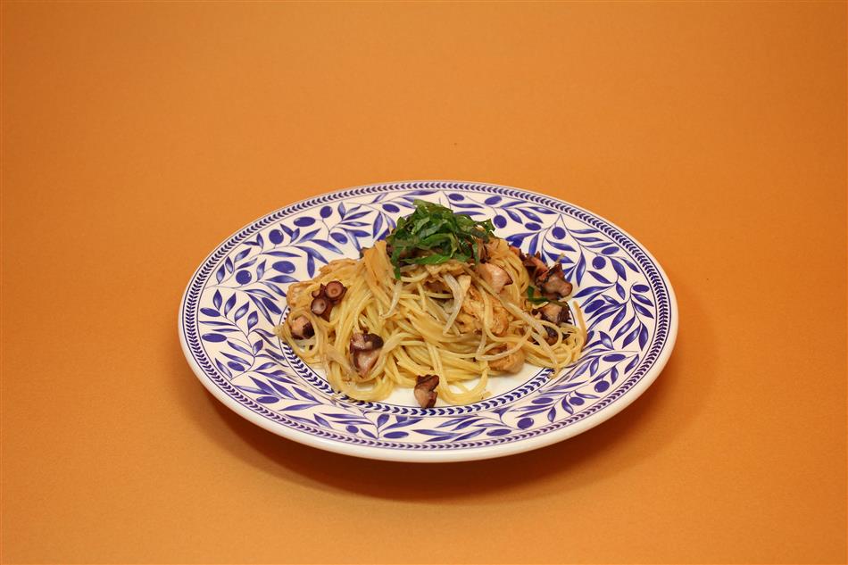 ※タコのめんつゆパスタ（特別賞）
