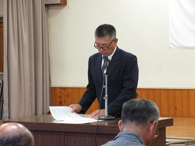 碇石地区自治会・振興会総会