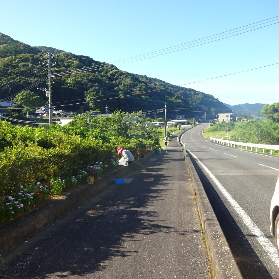 海の日の清掃活動