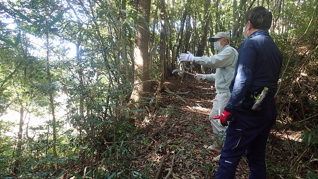 小宮地城跡地散策④