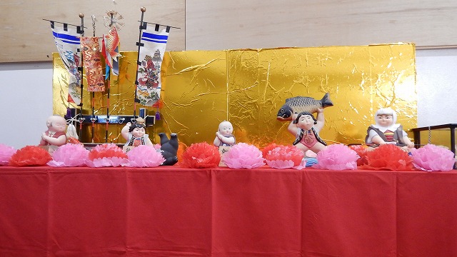 五月人形展示人形