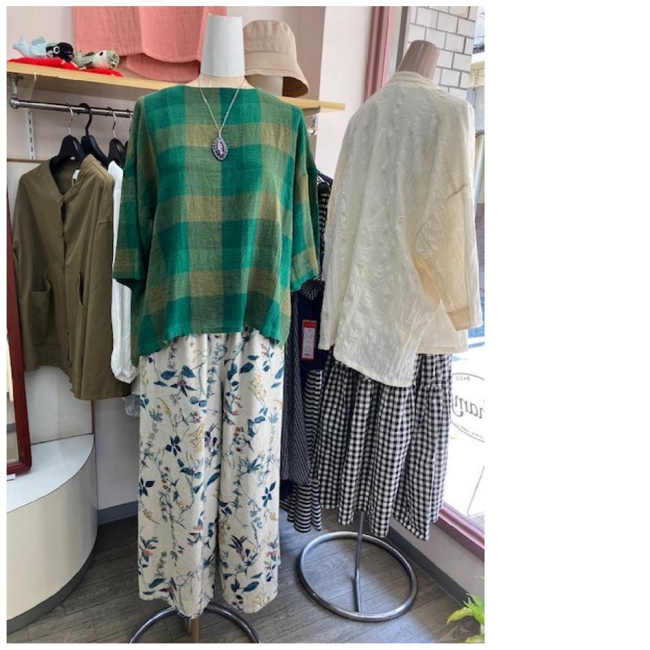 春コーデはグリーンから☆チャンプ