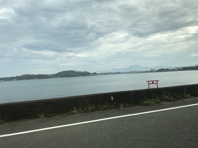 坂瀬川の鳥居