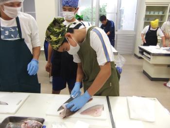 H27お魚さばき体験