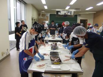 H27お魚さばき体験