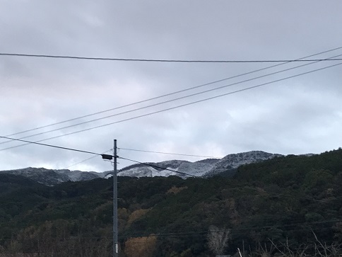 うっすら積雪２