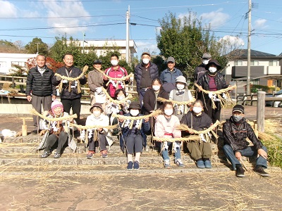 大安吉日のしめ縄体験！パート２