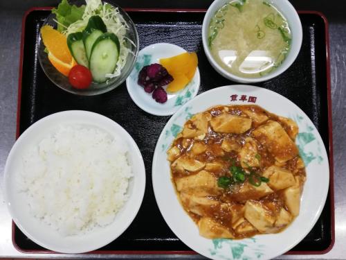 麻婆豆腐定食