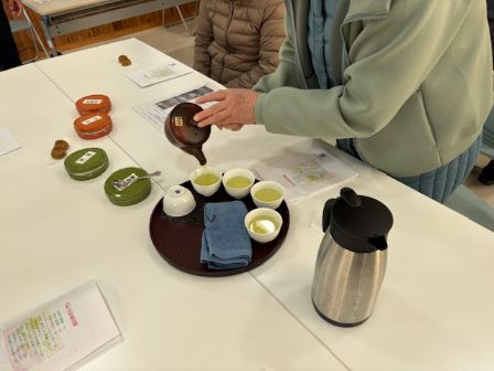 お茶を淹れる②