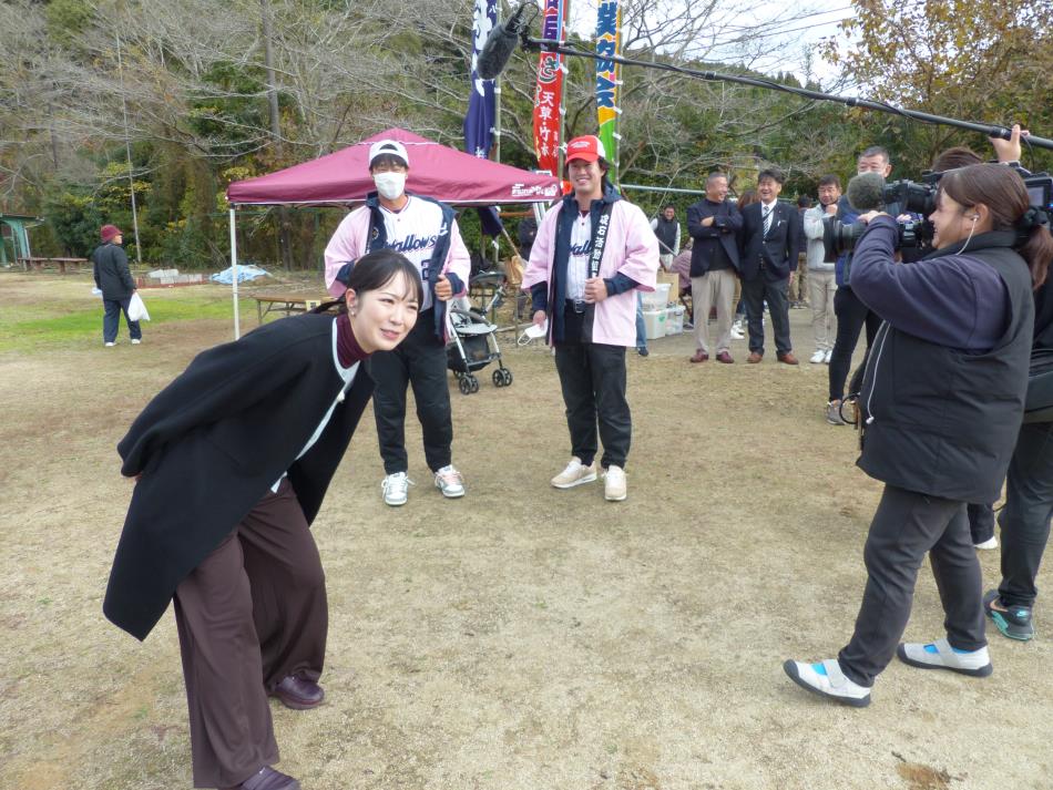 ＲＫＫ熊本放送「水曜だけど土曜の番組」とコラボした新和ＰＲ番組を放送