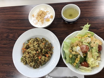 ドライカレー完成