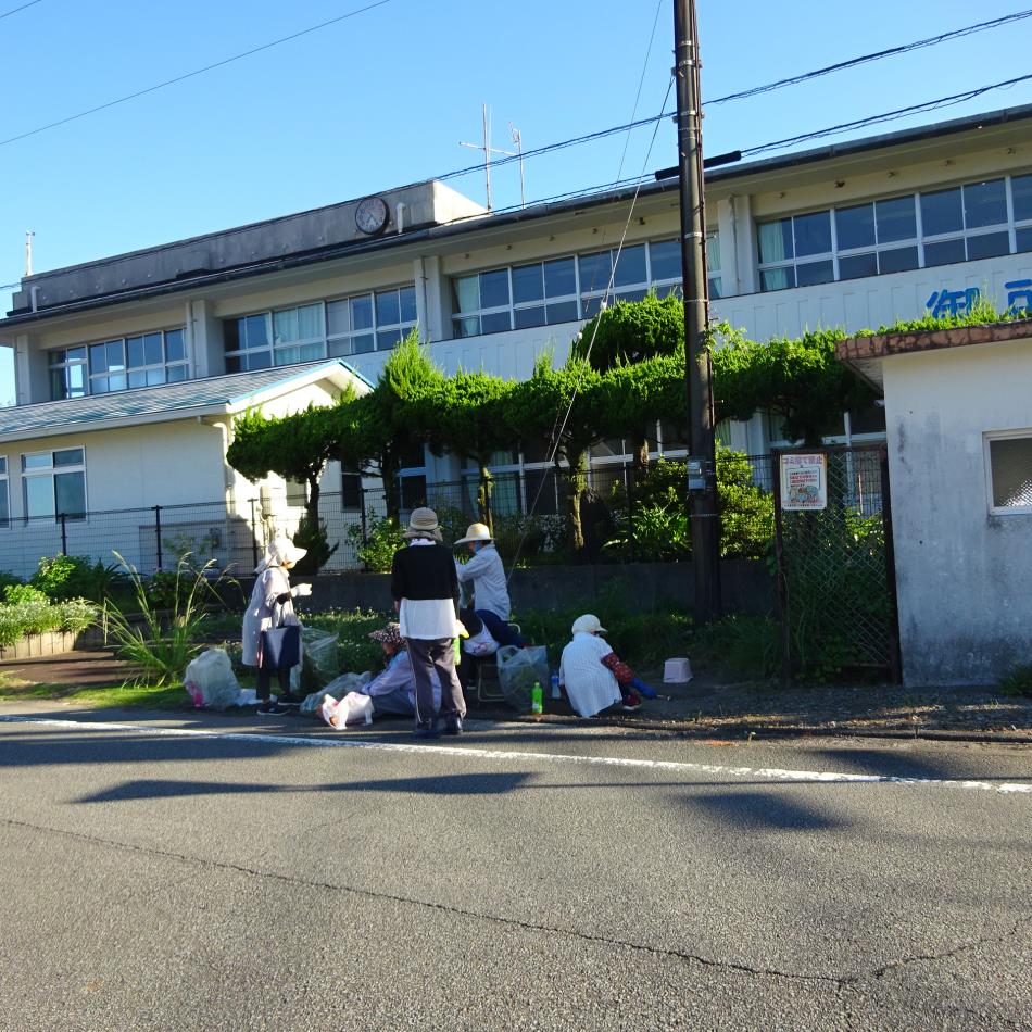 海の日の清掃活動