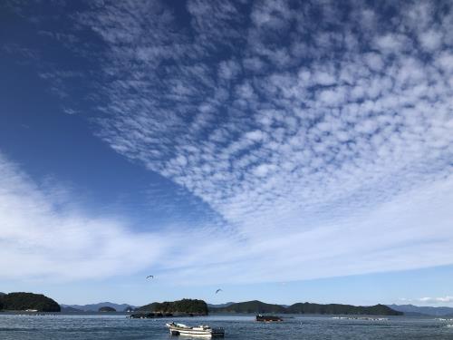 御所浦の夕日⑦