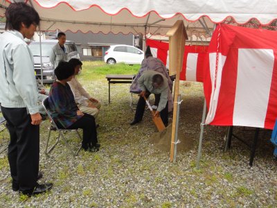 Y様邸　地鎮祭1