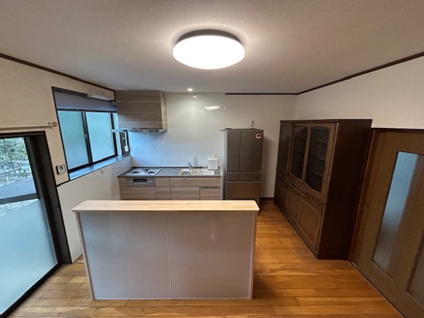 勝木文男様邸　キッチン取替完了