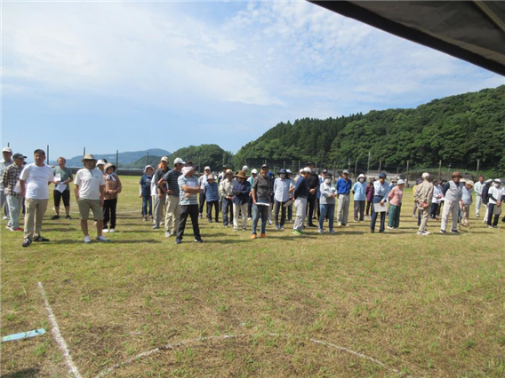 中田グラウンドゴルフ大会開催＊2026/05/31