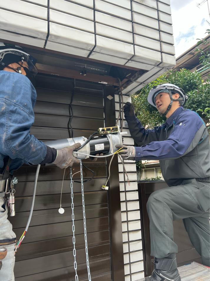 工事が終わりました。