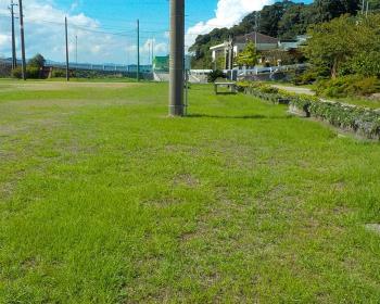 漁民グランド草刈り