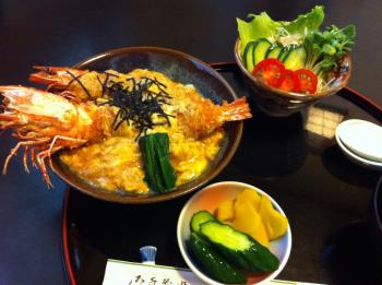 えび天とじ丼