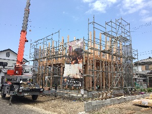 H邸建て方