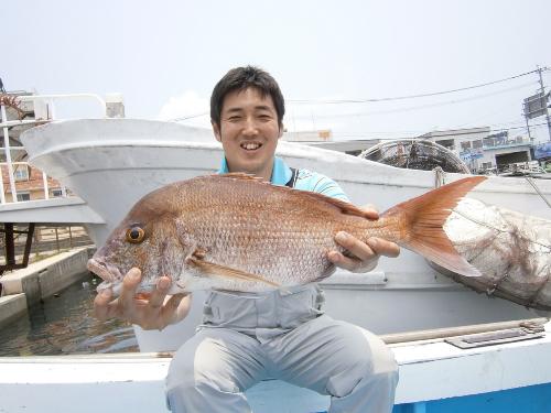 夜釣り、イサキ釣り