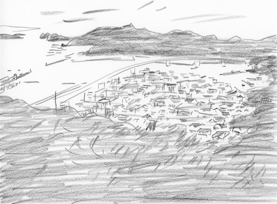 7位　牛深の風景