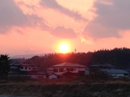 夕陽　Ｈ26.12.29