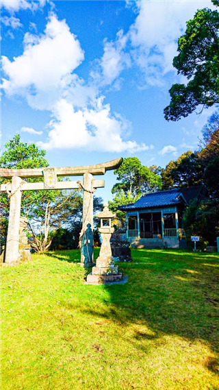 初秋の産島八幡