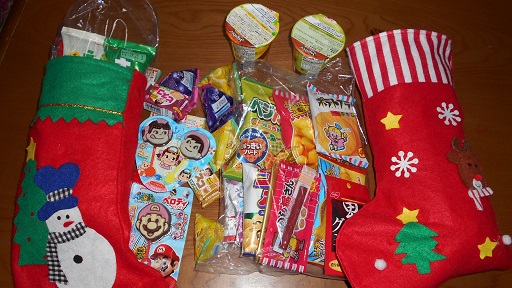 お菓子のサンタ