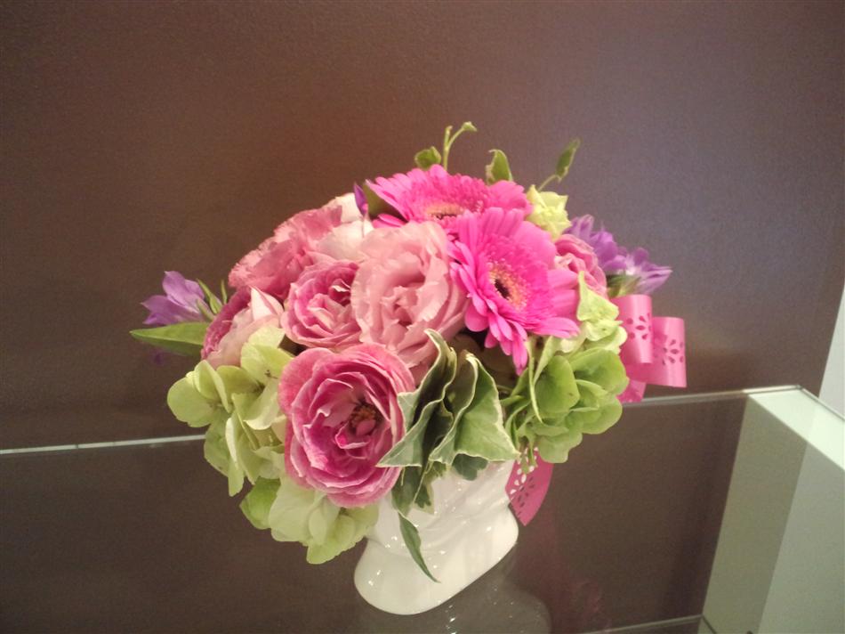 11月のテーブル装花