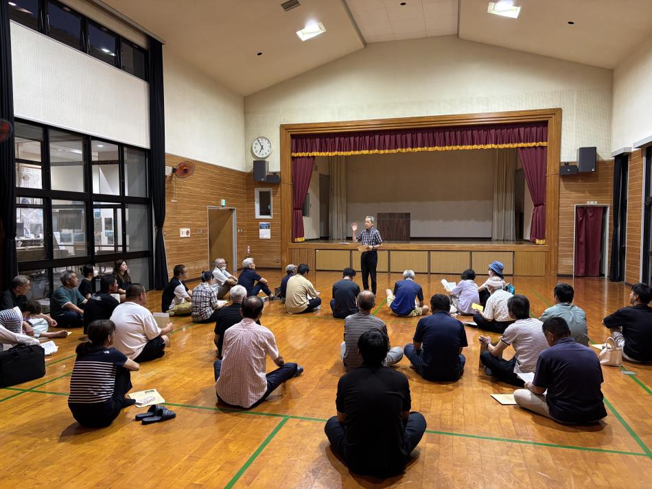 楠浦地区のまちづくりの評価・今後の計画をしています！