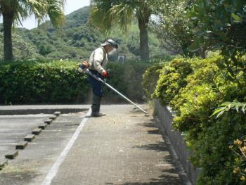 うしぶか公園草刈り作業