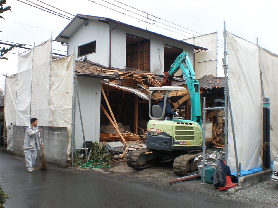 岡野邸解体工事