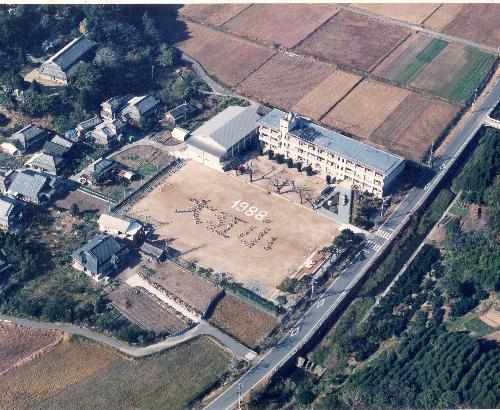 1988学校航空写真