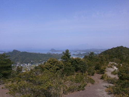 観海アルプス散歩阿岳